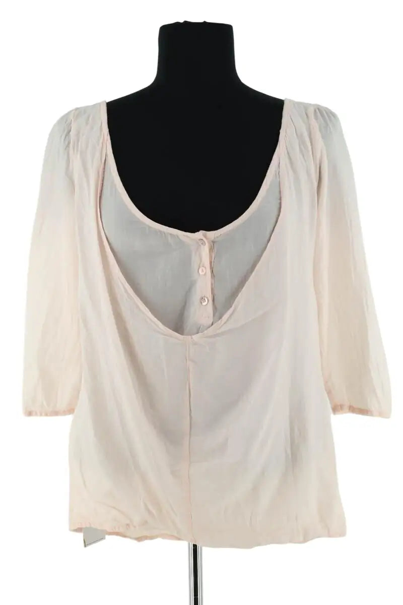 Blouse Ba&Sh Rose en Coton, taille S - Seconde Main
