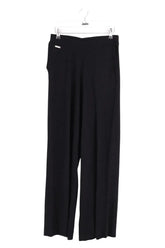 Pantalon large The Kooples Noir en Laine, taille M - Seconde Main