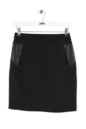 Jupe The Kooples Noir en Laine, taille S - Seconde Main