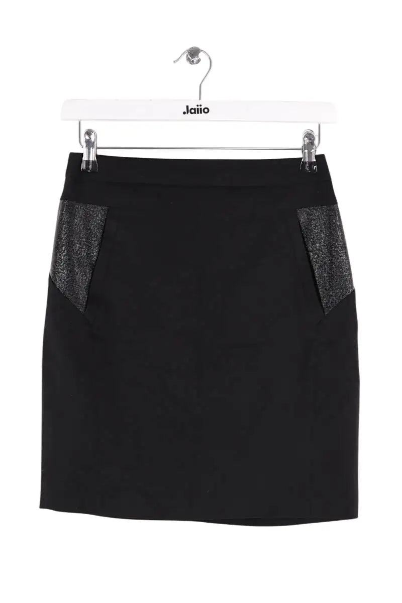 Jupe The Kooples Noir en Laine, taille S - Seconde Main