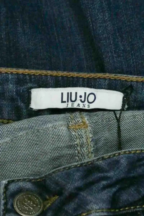 Jean slim Liu Jo Bleu en Coton