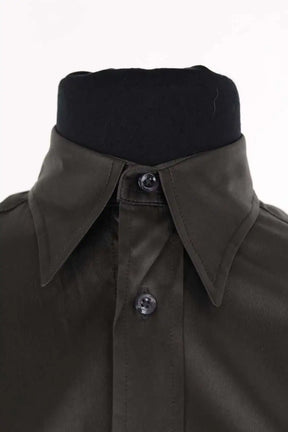 Chemise Ralph Lauren Kaki en Soie
