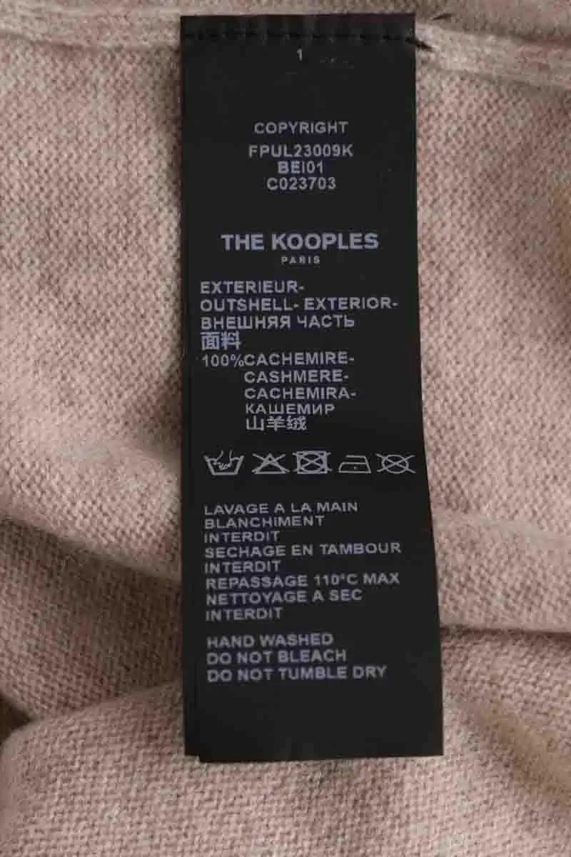 Pull The Kooples Beige en Cachemire