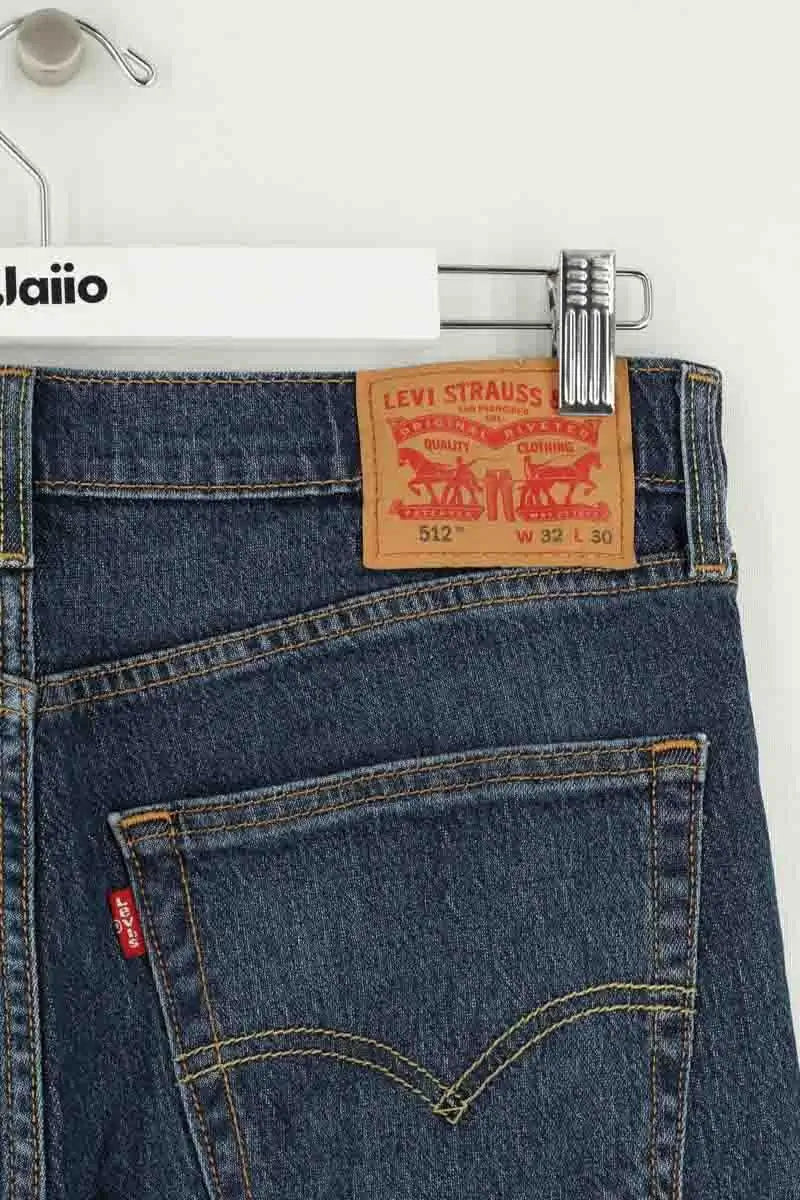 Jean slim Levi's Bleu en Coton - élasthanne
