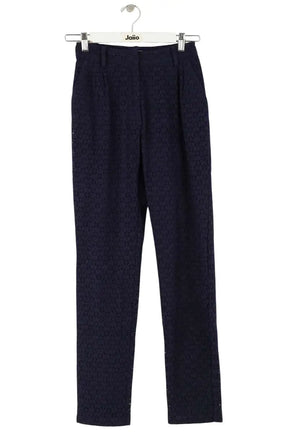 Pantalon droit Manoush Bleu en Coton, taille XS - Seconde Main