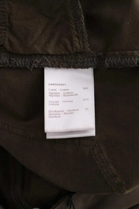 Pantalon droit Gerard Darel Kaki en Coton