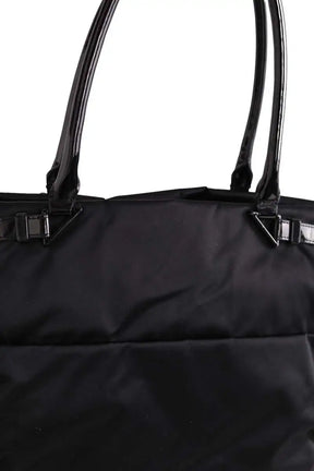 Cabas Agnès B. Noir en Tissu