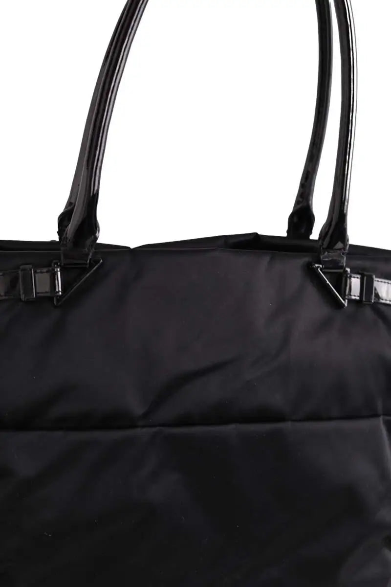 Cabas Agnès B. Noir en Tissu