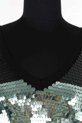 Top Emporio Armani Noir en Viscose