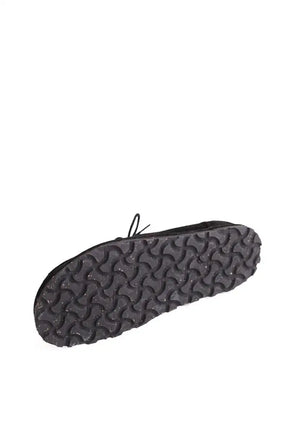 Chaussures à lacets Birkenstock Utti Lace Narrow Noir en Daim