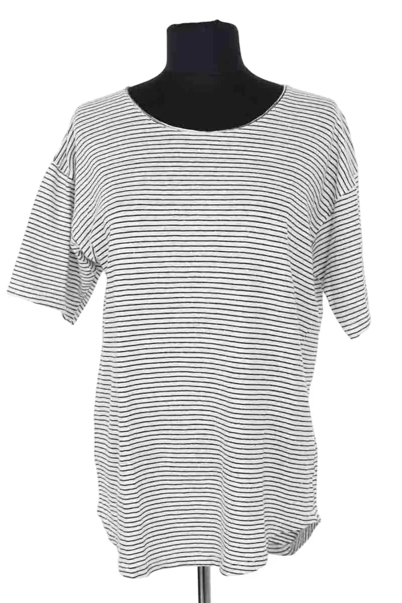 Top Isabel Marant Étoile Blanc en Lin, taille L - Seconde Main