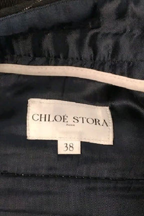 Pantalon slim Chloé Stora  Noir