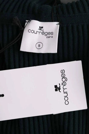 Pull Courrèges Vert en Viscose