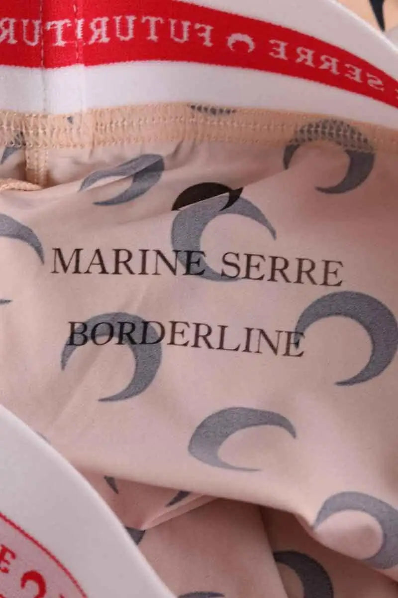 Legging Marine Serre Rose en Synthétique