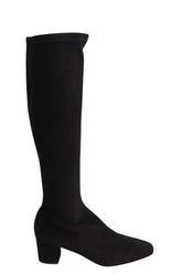 Bottes LK Bennett Eldon Noir en Daim, taille 41 - Seconde Main