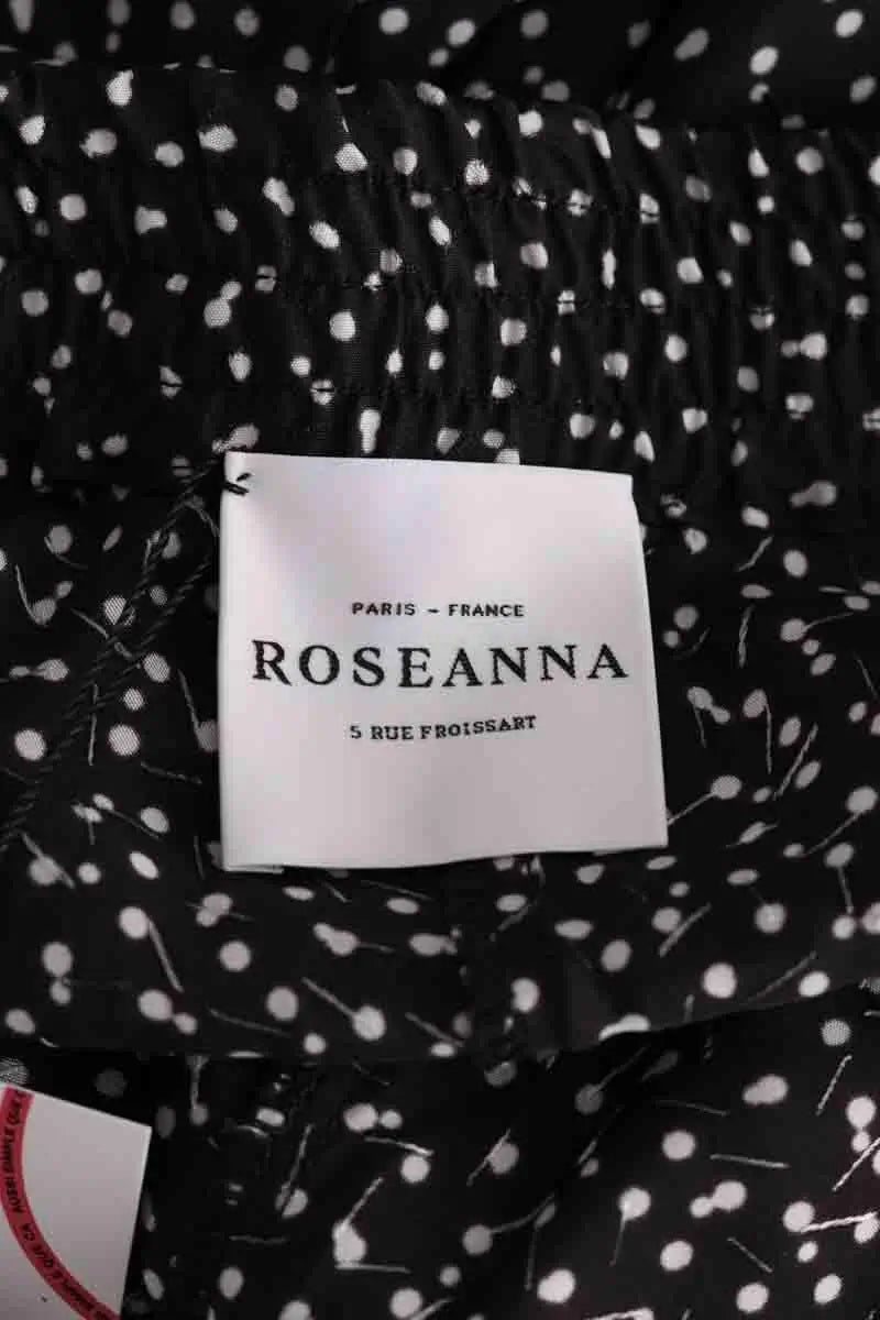 Jupe Roseanna Tic Tac Noir en Synthétique