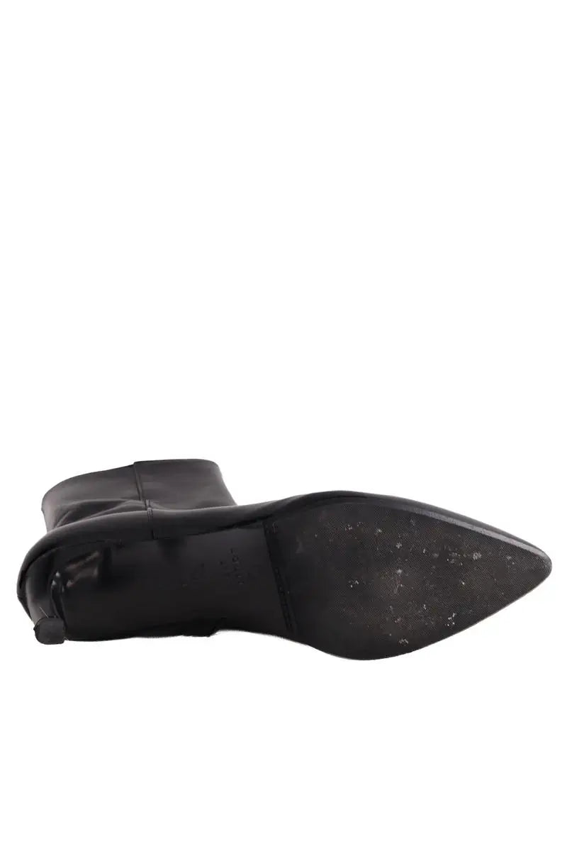 Boots Sézane Noir en Cuir