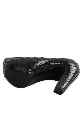 Talons Louis Vuitton Noir en Cuir