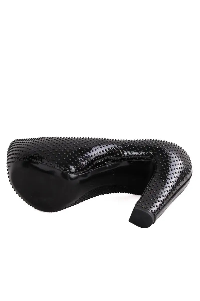 Talons Louis Vuitton Noir en Cuir