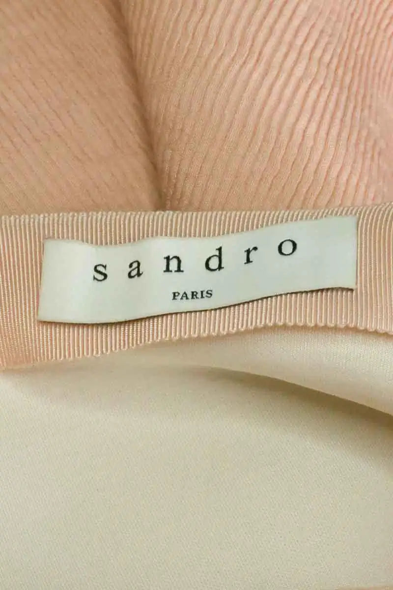 Jupe Sandro Rose en Synthétique