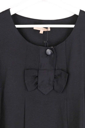 Robe Sandro Noir en Viscose