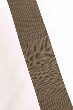 Ceinture en cuir Sézane Kaki en Cuir