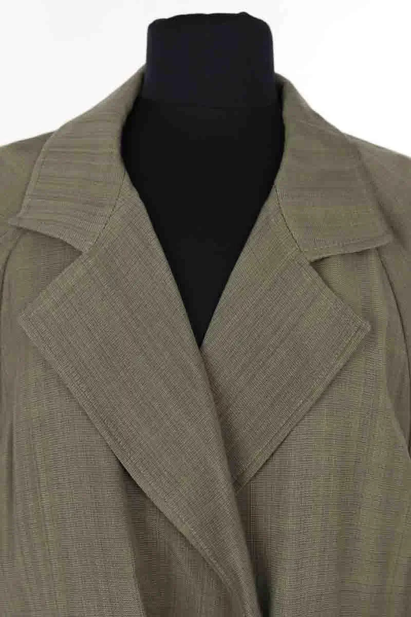 Veste Margaux Lonnberg Kaki en Viscose