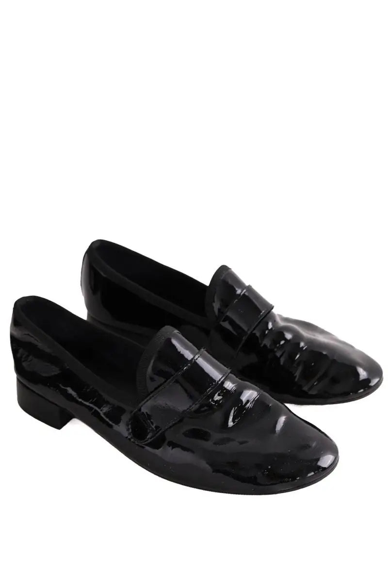 Mocassins Repetto Noir en Cuir verni