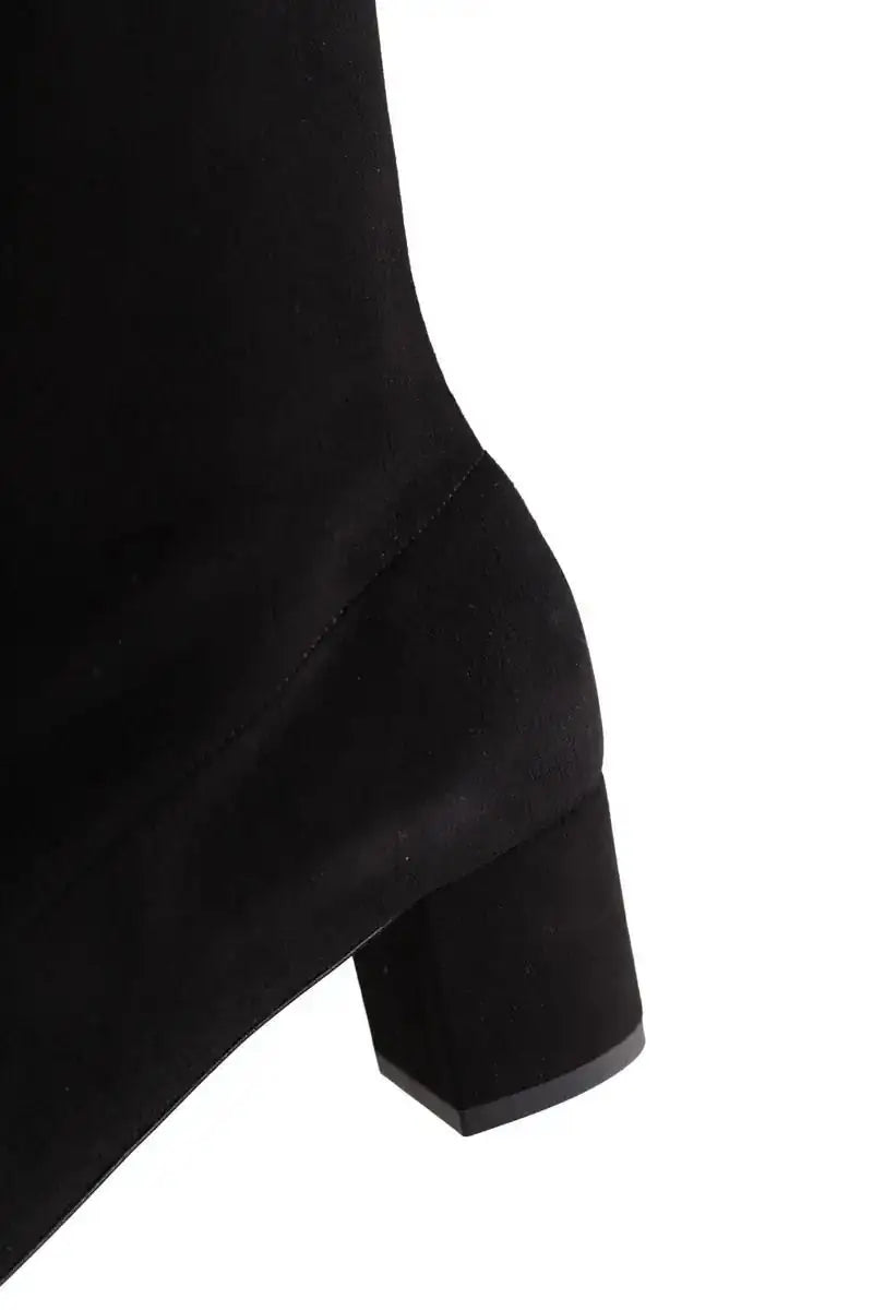 Bottes LK Bennett Eldon Noir en Daim
