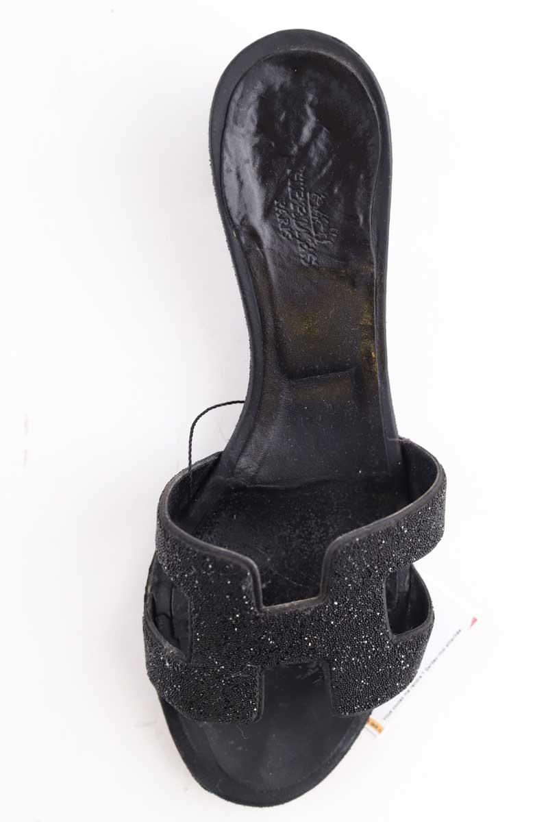 Sandales Hermès  Noir