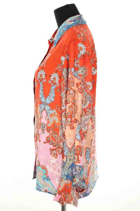 Chemise Sandro  {"state":"generated","value":"Orange","isStale":false} en Viscose