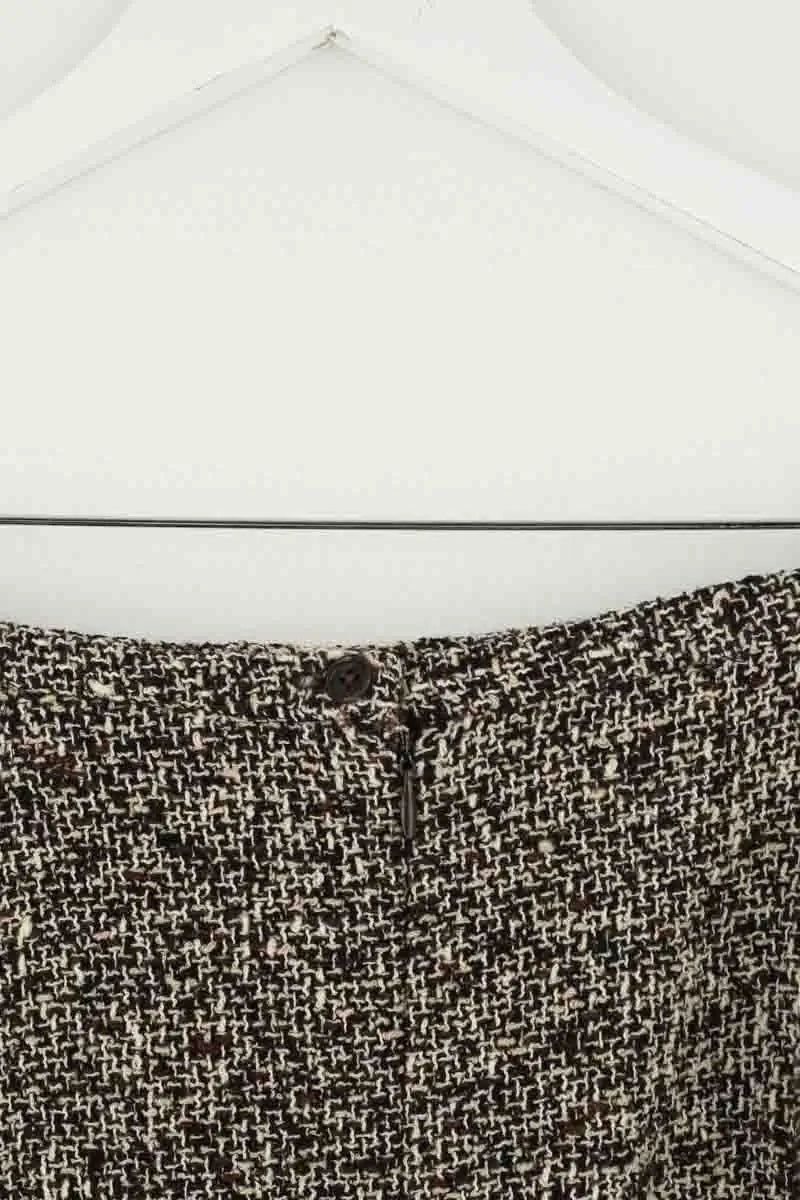 Jupe Gerard Darel Marron en Laine
