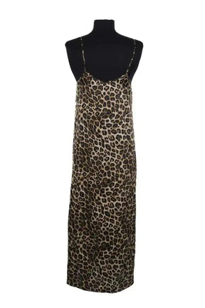 Robe The Kooples Marron en Soie