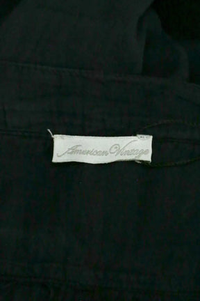 Blouse American Vintage Marine en Coton
