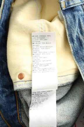 Droit Samsoe Samsoe  Bleu