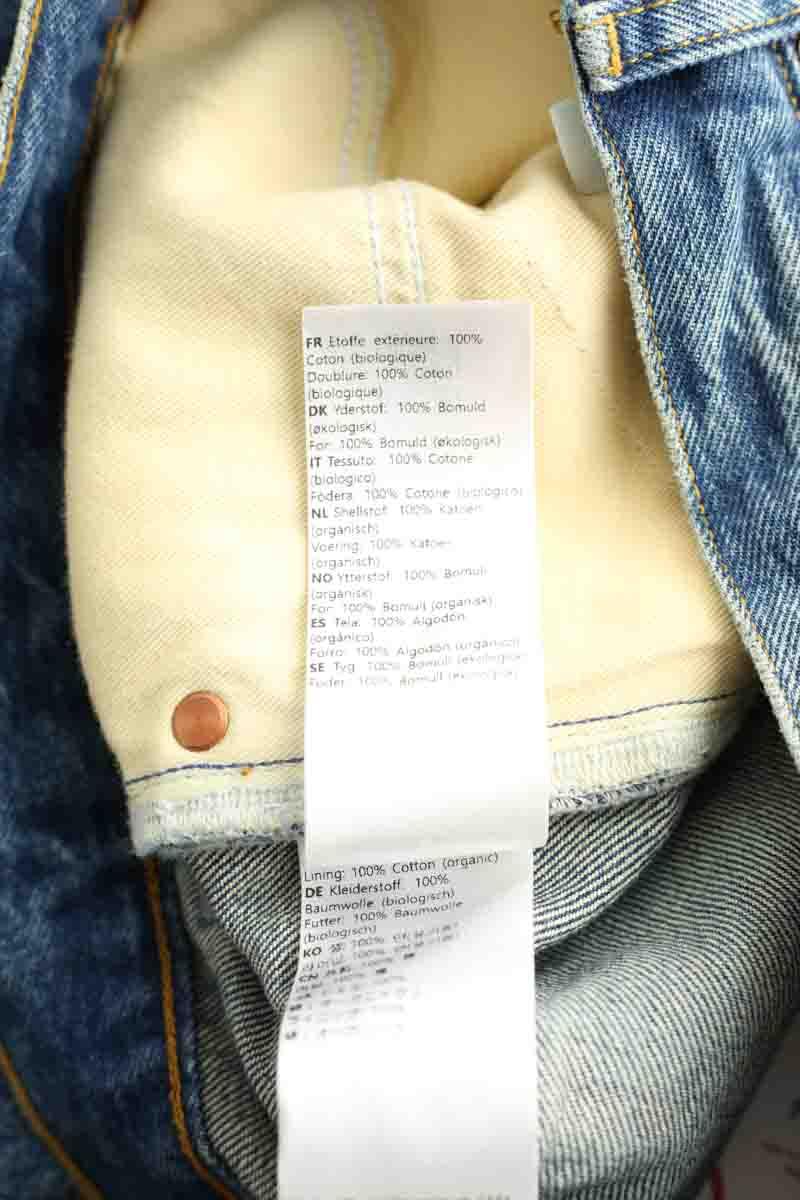 Droit Samsoe Samsoe  Bleu