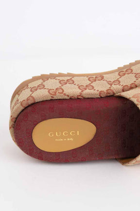 Mules Gucci  Marron