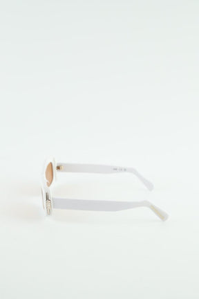 Lunettes de soleil GCDS  Blanc