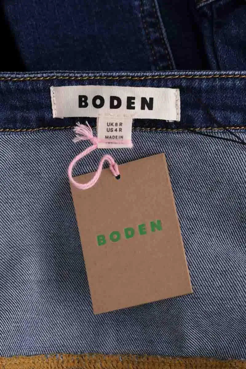 Robe Boden Bleu en Coton