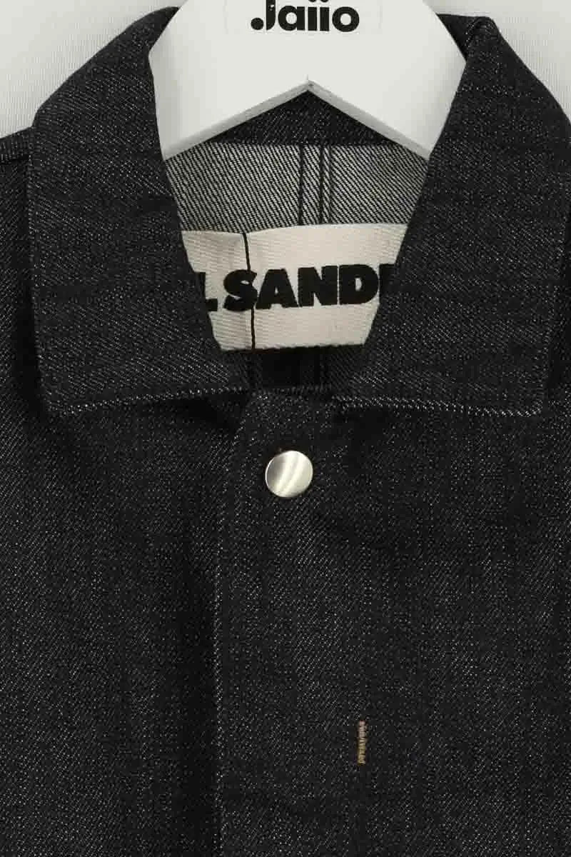 Veste Jil Sander Marine en Coton
