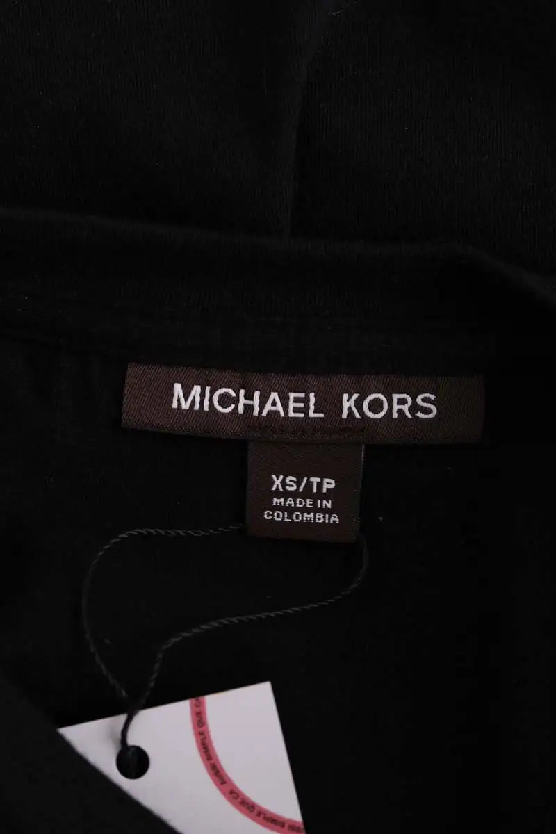 T-shirt Michael Kors Noir en Coton