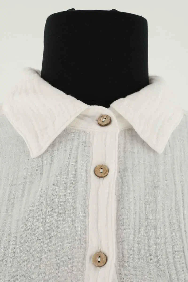 Chemise Xirena Blanc en Coton
