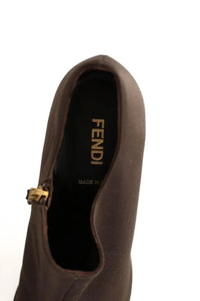 Boots Fendi  Marron