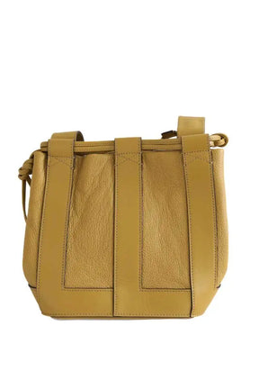 Sac porté épaule Lancel Kaki en Cuir