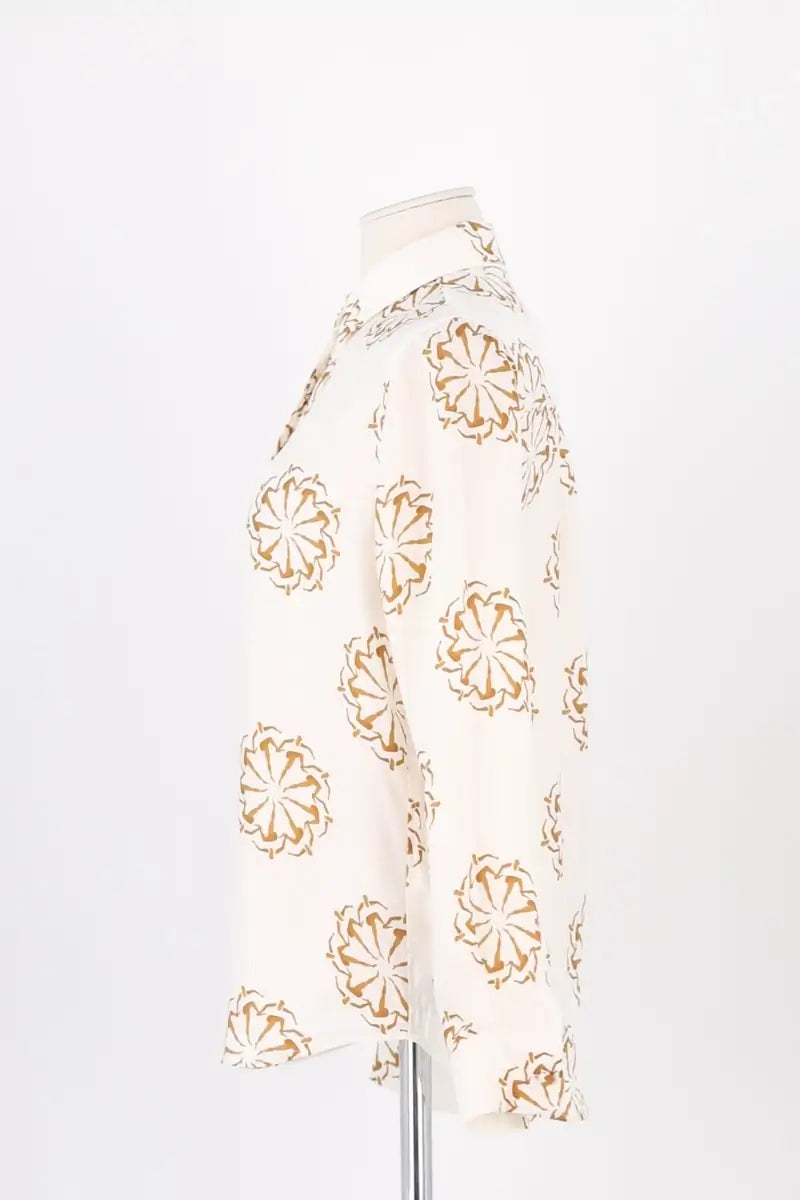 Chemise Soi Blanc en Soie