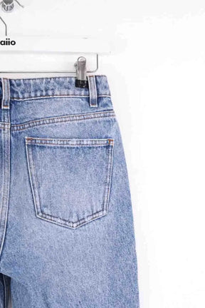 Jean droit Iro Bleu en Coton