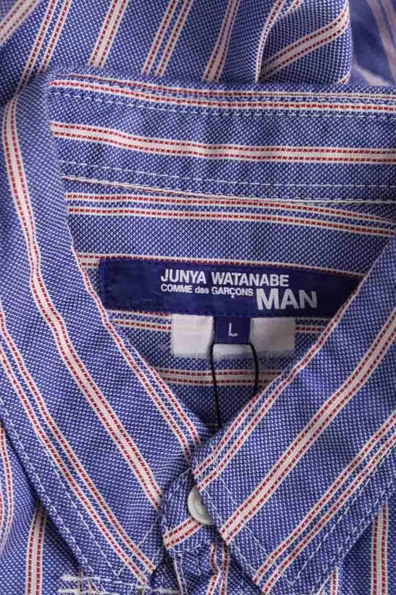 Chemise Comme Des Garçons Bleu en Coton