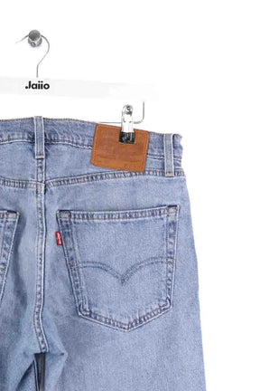 Jean droit Levi's 502 Bleu en Coton