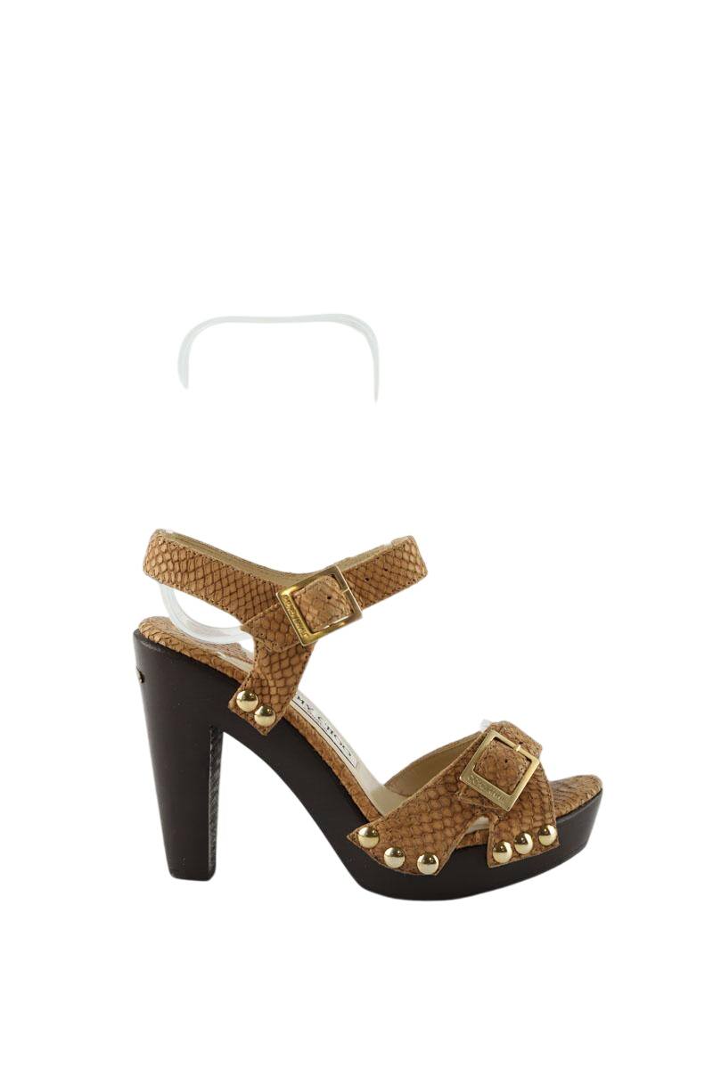 Talons Jimmy Choo  Marron