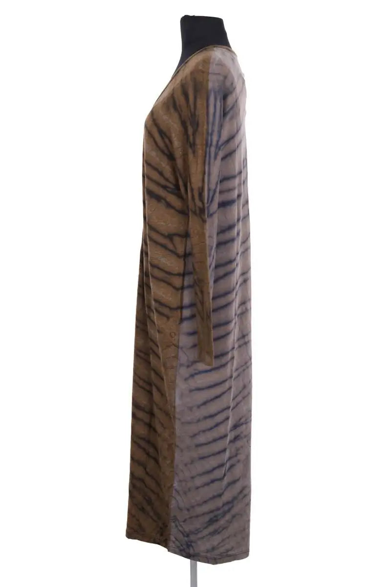 Robe Raquel Allegra Marron en Synthétique
